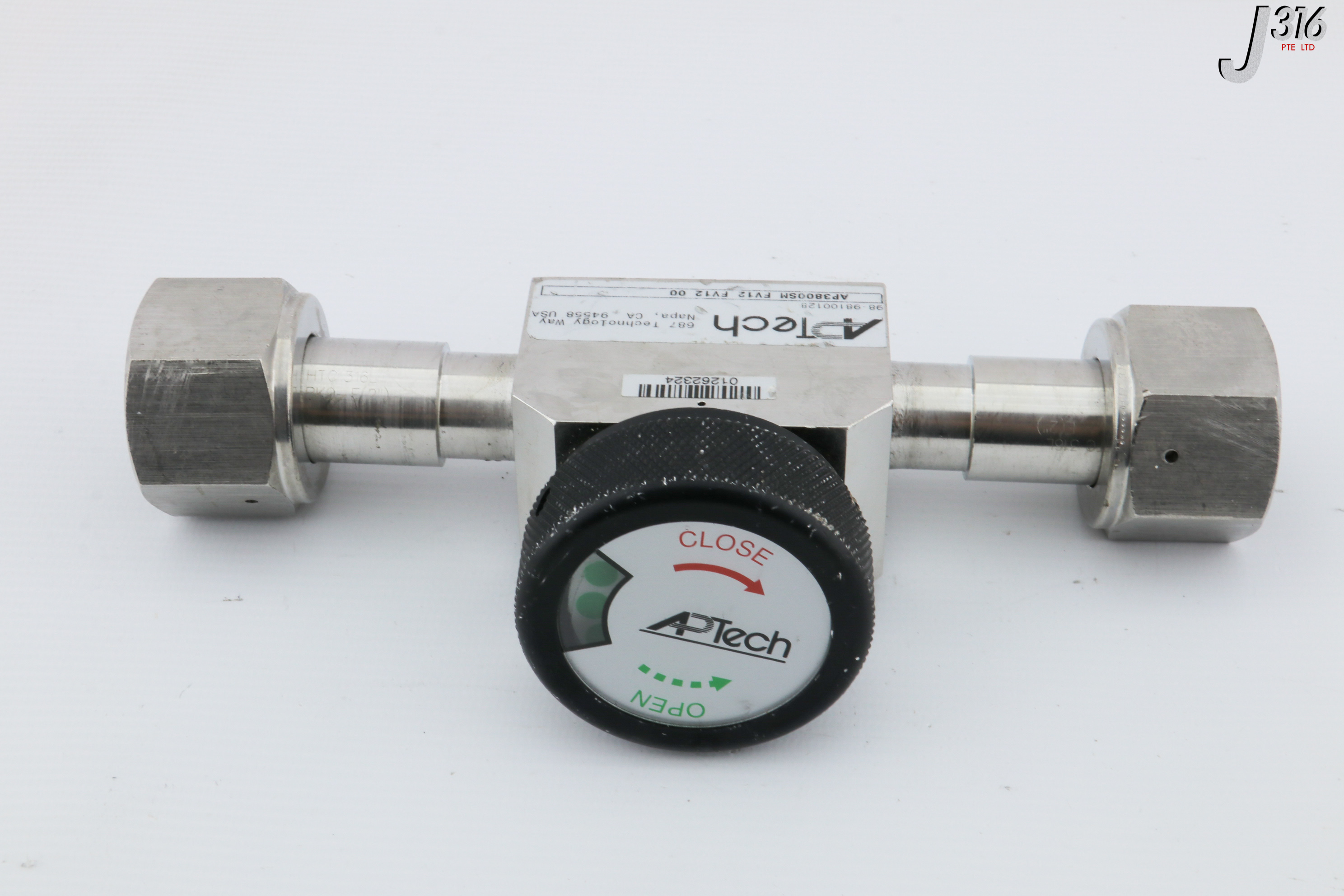 29220 APTECH MANUAL DIAPHRAGM VALVE AP3800SM FV12 FV12 00 | eBay
